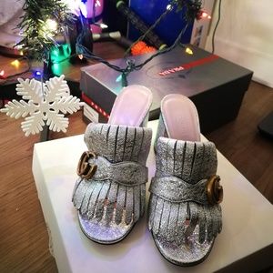 Gucci silver Marmont